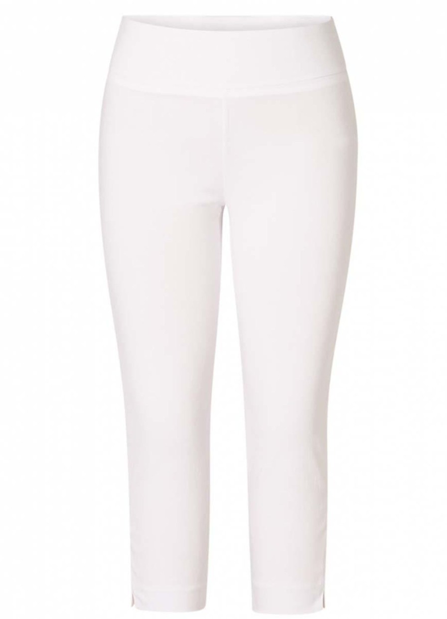 Grote Maten Mode Yesta | Yesta Broek Jojanneke A003739 - 001 White