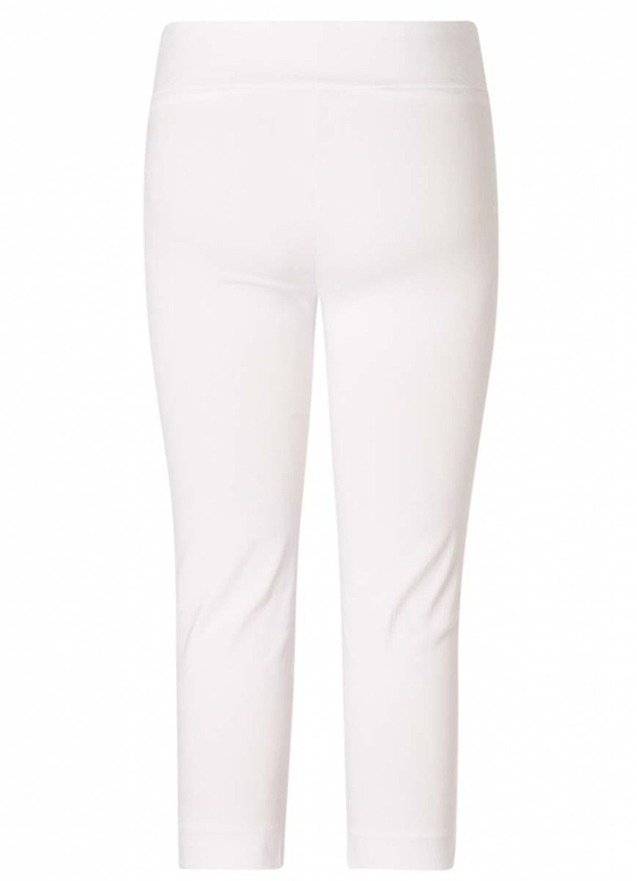 Grote Maten Mode Yesta | Yesta Broek Jojanneke A003739 - 001 White