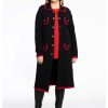 Party Items Yoek | Yoek Jacket Black/Red 1902712-210 Black Red