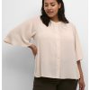 Party Items Kaffe Curve | Kaffe Curve Blouse Ditta 10581886 - 151305 Feather Grey