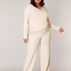 Grote Maten Mode Base Level Curvy | Base Level Curvy Pants Arah 031 Light Beige