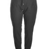 Grote Maten Mode KjBrand | Kjbrand Pantalon Susie Travel Sport 23167-8653-101 Zwart