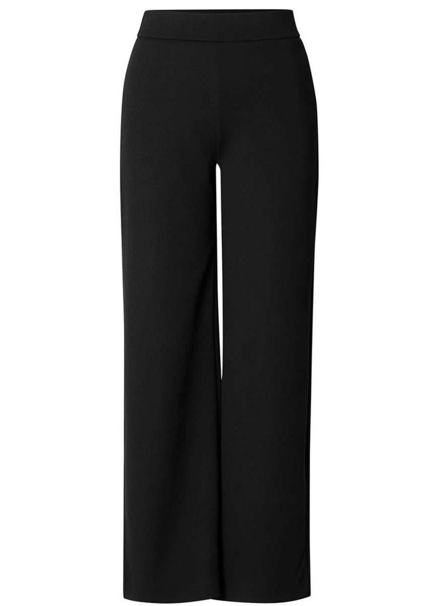 Grote Maten Mode Base Level Curvy | Base Level Curvy Pants Arah 031 Black