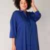 Grote Maten Mode Yesta | Yesta Blouse Ruby A004065 - 2081 Night Blue