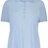 Grote Maten Mode Plusbasics | Plusbasics Polo Shirt Travel 10223172 - 615 Light Blue