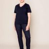 Grote Maten Mode Xandres | Xandres Broek Carolyn Long Tb85 Donker Blauw