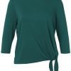 Grote Maten Mode Via Appia Due | Via Appia Due Shirt 643022 - 580 Teal Green