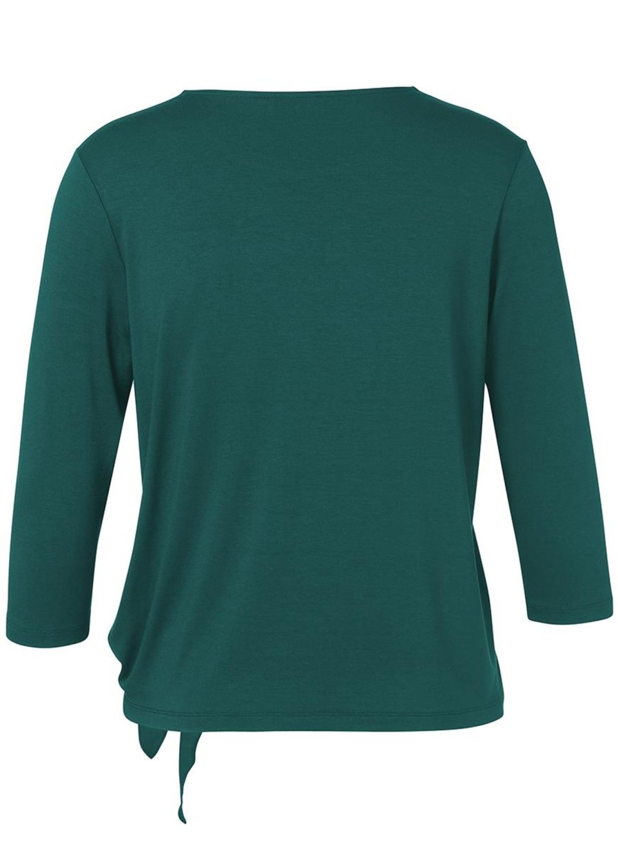 Grote Maten Mode Via Appia Due | Via Appia Due Shirt 643022 - 580 Teal Green