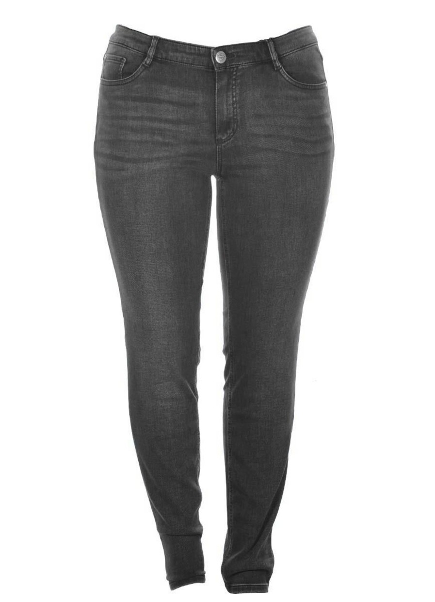 Grote Maten Mode Stark | Stark Jeans Jenny 4814-832 Zwart