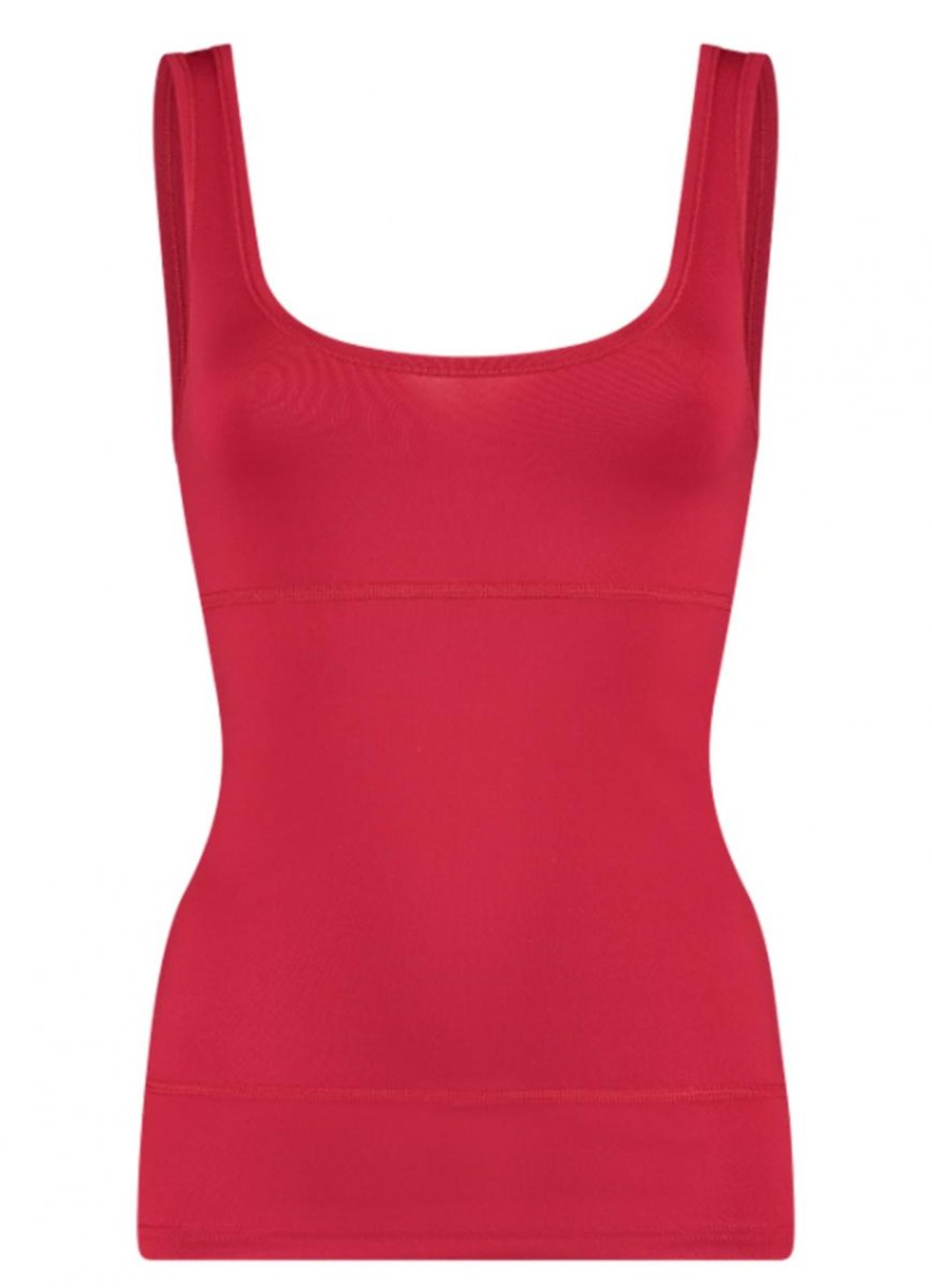 Grote Maten Mode RJ Bodywear | Rj Bodywear Shape Shirt 32-033-229 Rood