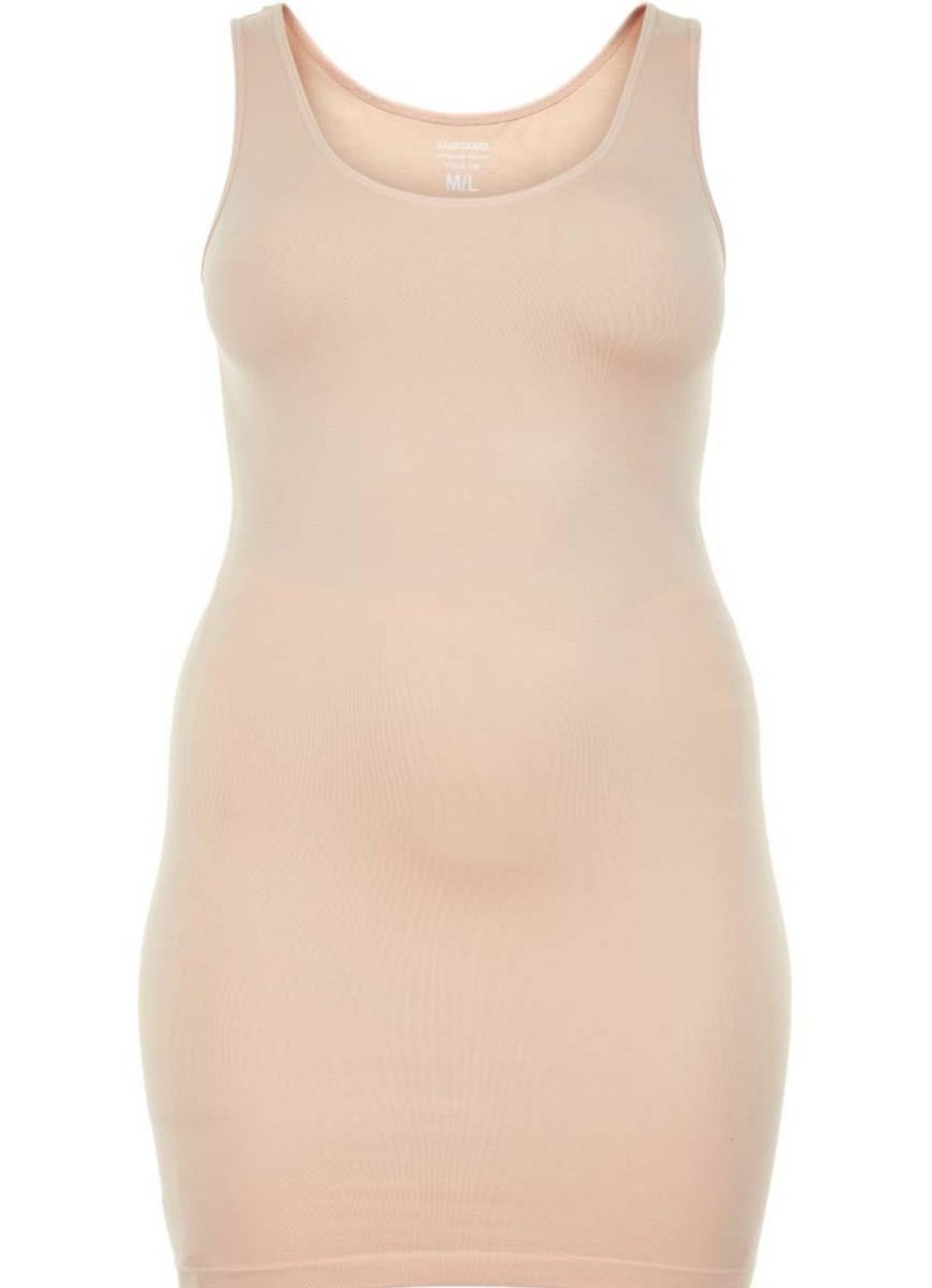 Grote Maten Mode Sandgaard | Sandgaard Seamless Slimshape Jurk New York Sg104 Skin