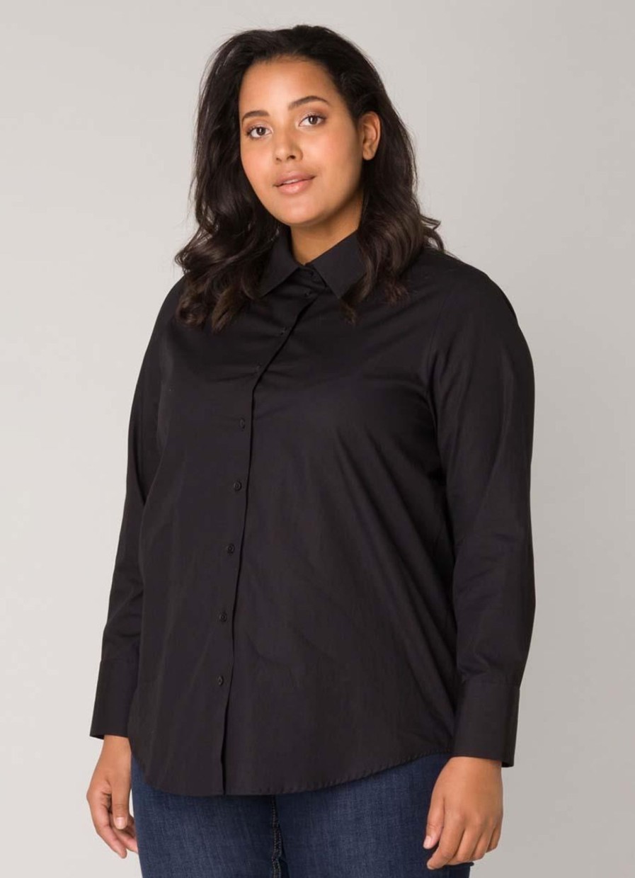 Grote Maten Mode Base Level Curvy | Base Level Curvy Blouse Aliza 035