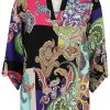 Grote Maten Mode Doris Streich | Doris Streich Blouse 252338 - 42 Pink,Aqua, Multi