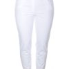 Grote Maten Mode Stark | Stark Broek Janna 72 Zip 4367-01Wit