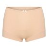 Grote Maten Mode Dit elastische | Rj Bodywear Short Pure Color 31-008-302 Nude