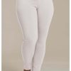 Grote Maten Mode Sandgaard | Sandgaard Legging Copenhagen Sg106 Wit