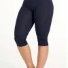 Grote Maten Mode Sandgaard | Sandgaard Legging 3/4 Amsterdam Sg105 Blauw