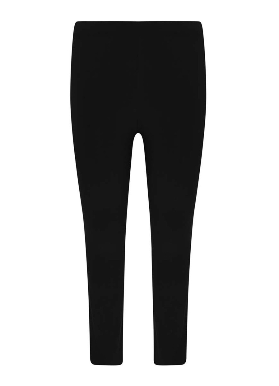 Grote Maten Mode Yoek | Yoek Pantalon Dolce B5503-210 Zwart