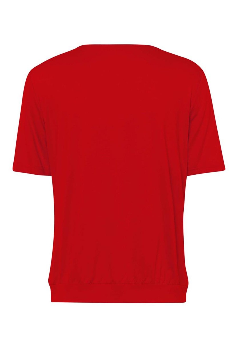 Grote Maten Mode Frank Walder | Frank Walder Shirt 712404-356 Rood