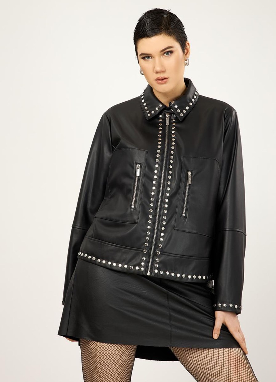 Party Items Mat Fashion | Mat Fashion Jacket 8003.4049.N Black