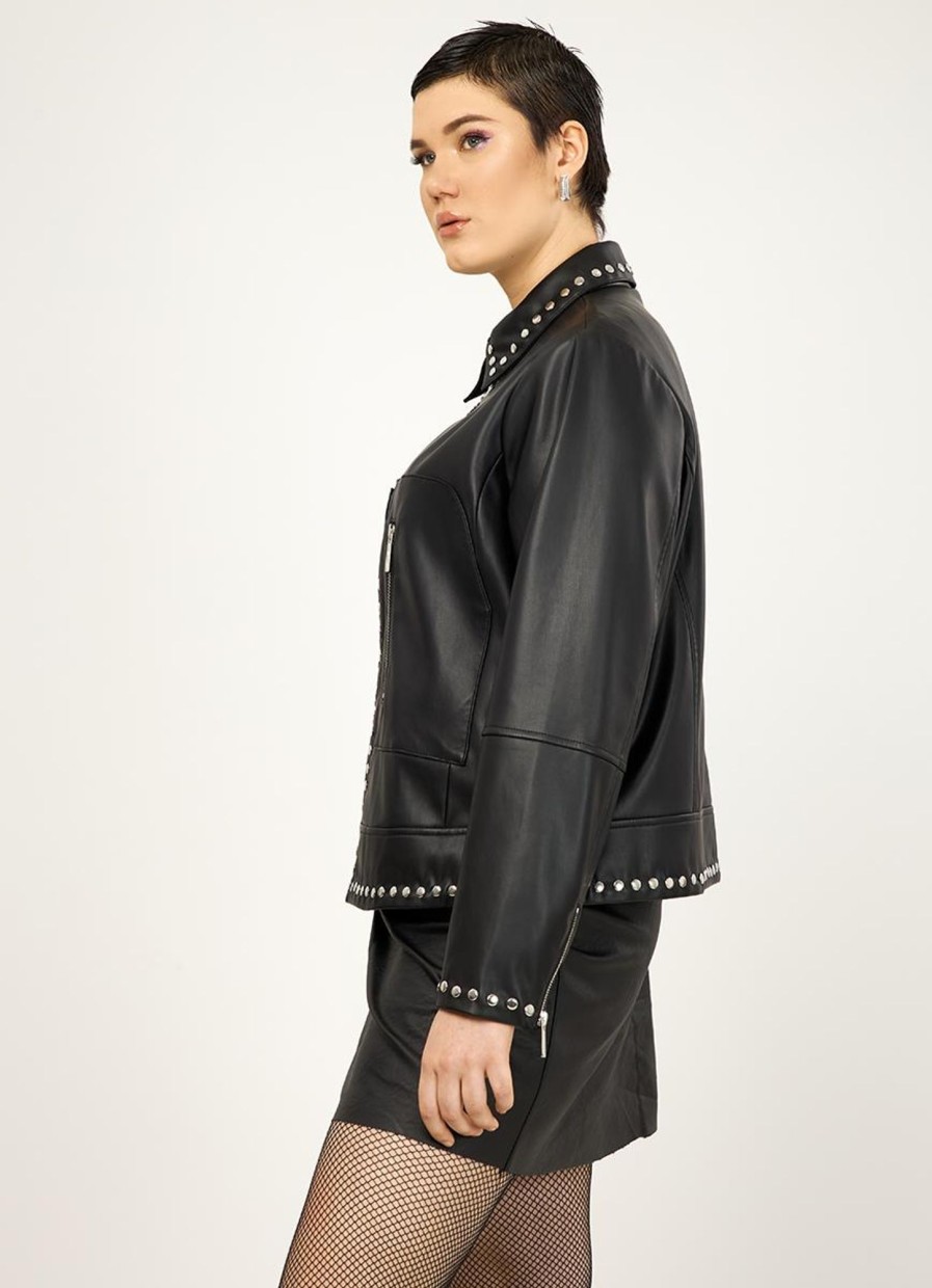 Party Items Mat Fashion | Mat Fashion Jacket 8003.4049.N Black