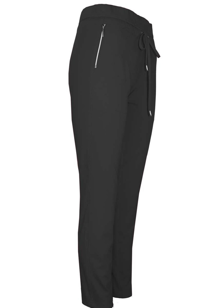 Grote Maten Mode Adelina | Adelina Jogg Pants 979760-3654-01 Zwart