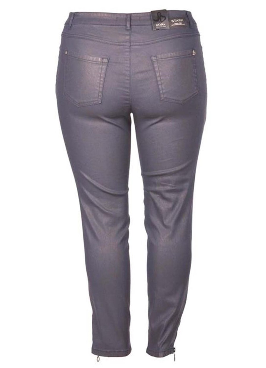 Grote Maten Mode Stark | Stark Broek Jenny Zip 4460 - 29 Bruin