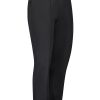 Grote Maten Mode Plusbasics | Plusbasics City Pants 7/8 Travel 10201063 - 406 Black