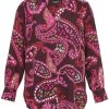 Grote Maten Mode Via Appia Due | Via Appia Due Blouse 653792 - 613 Pink Multi