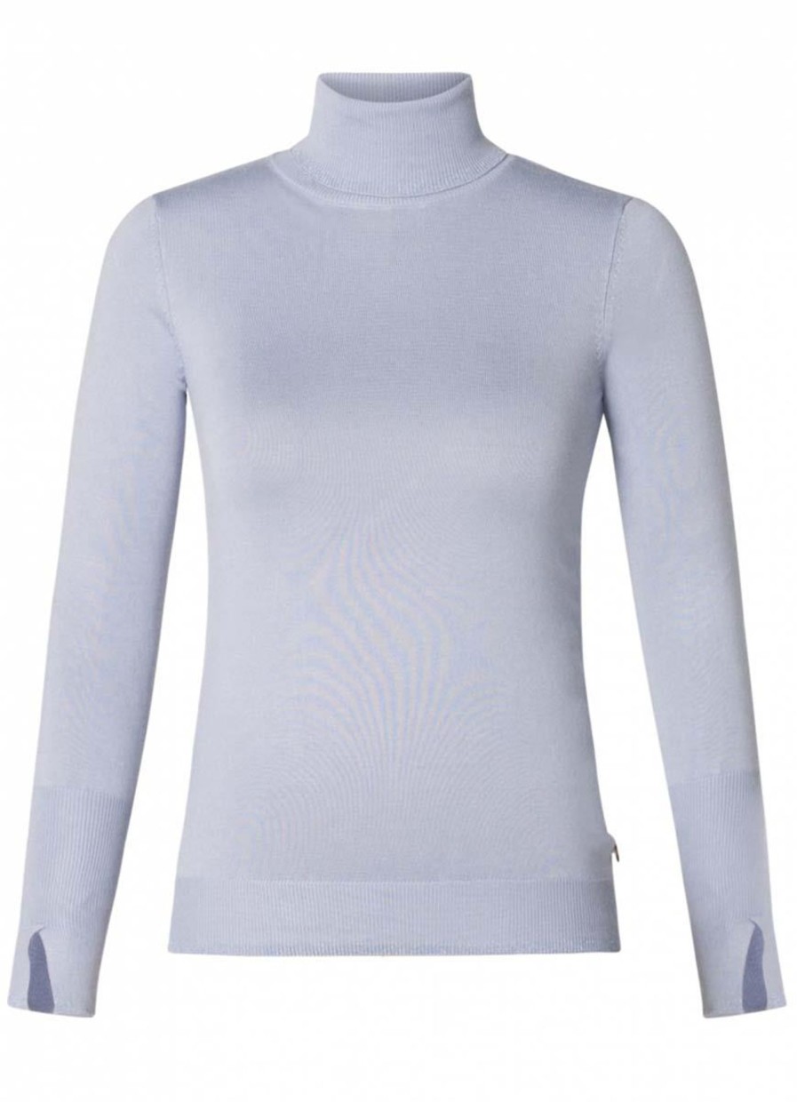 Grote Maten Mode Yesta | Yesta Top Railey A004138 -2035 Cornflower Blue