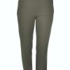 Grote Maten Mode Deze kwaliteit | Mona Lisa Pantalon Jana 139-08 Olijfgroen