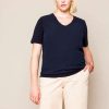 Grote Maten Mode Xandres | Xandres Shirt Levina 99404 Marine