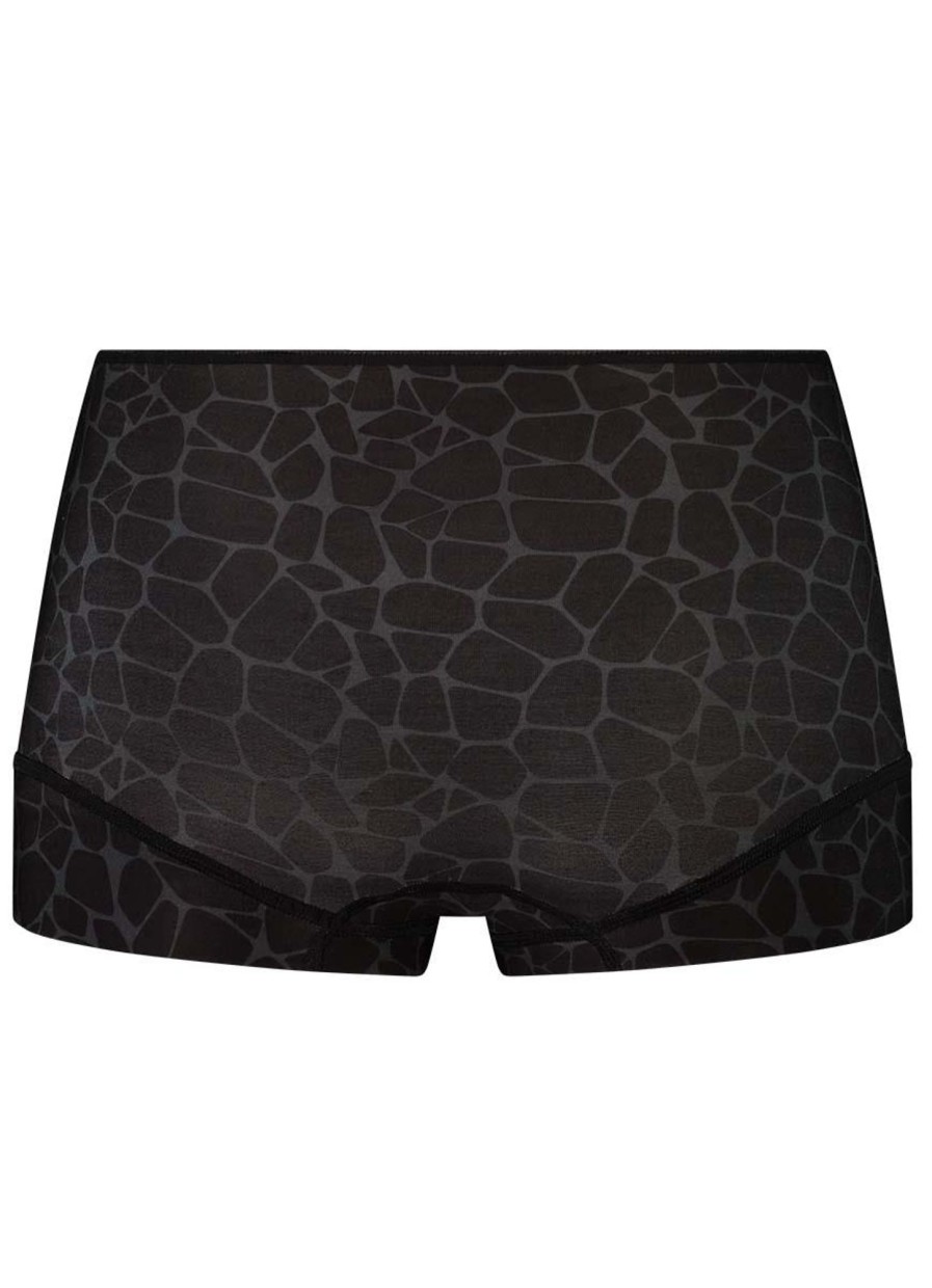 Grote Maten Mode RJ Bodywear | Rj Bodywear Short 31-016 - 227 Black Stones