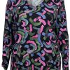 Grote Maten Mode Mona Lisa | Mona Lisa Shirt 224-62-98 Multicolor