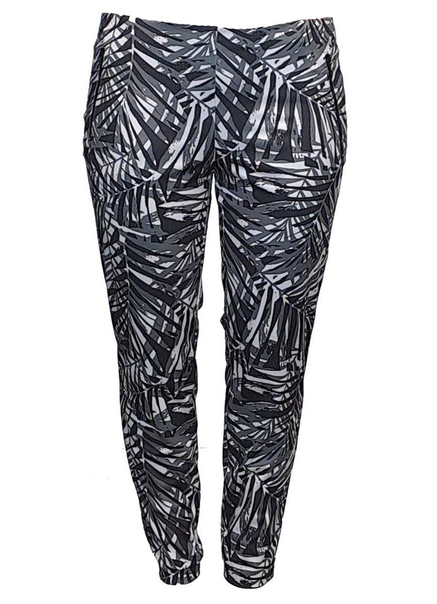 Grote Maten Mode Stark | Stark Broek Jacky Zip 3446-648 Multicolor