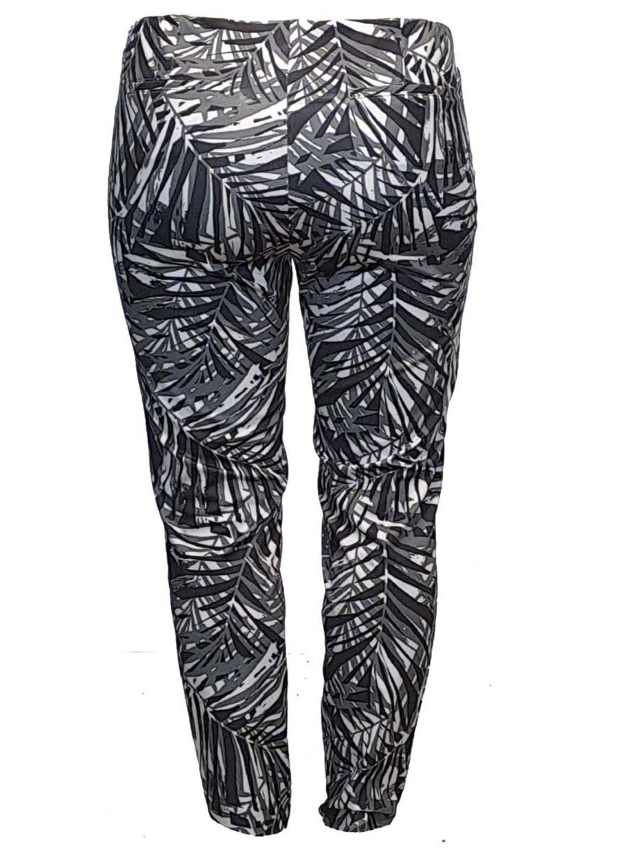 Grote Maten Mode Stark | Stark Broek Jacky Zip 3446-648 Multicolor