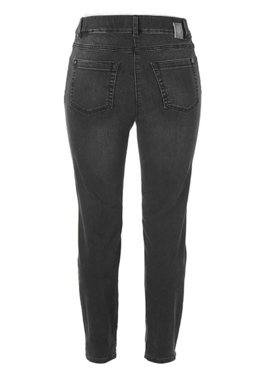 Grote Maten Mode Stark | Stark Broek Janna-4866-89 Black Denim