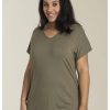 Grote Maten Mode Sandgaard | Sandgaard Shirt Amsterdam Sg103 Army