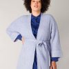 Grote Maten Mode Yesta | Yesta Cover Up Romysa A004091 - 2035 Cornflower Blue