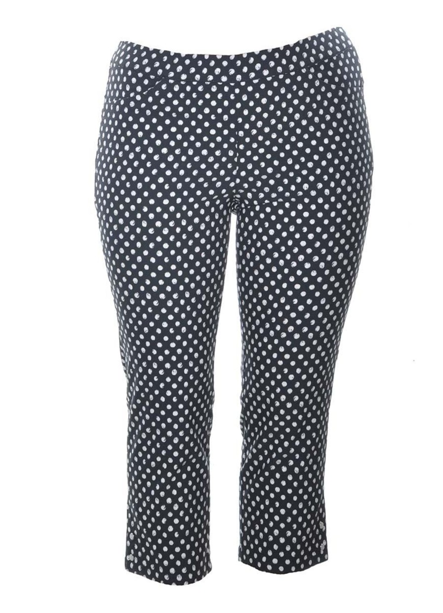 Grote Maten Mode Stark | Stark Broek Janna 58 / 4024-173-385-998 Zwart