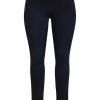 Grote Maten Mode Yoek | Yoek Jegging Slim-Fit Denim B5510