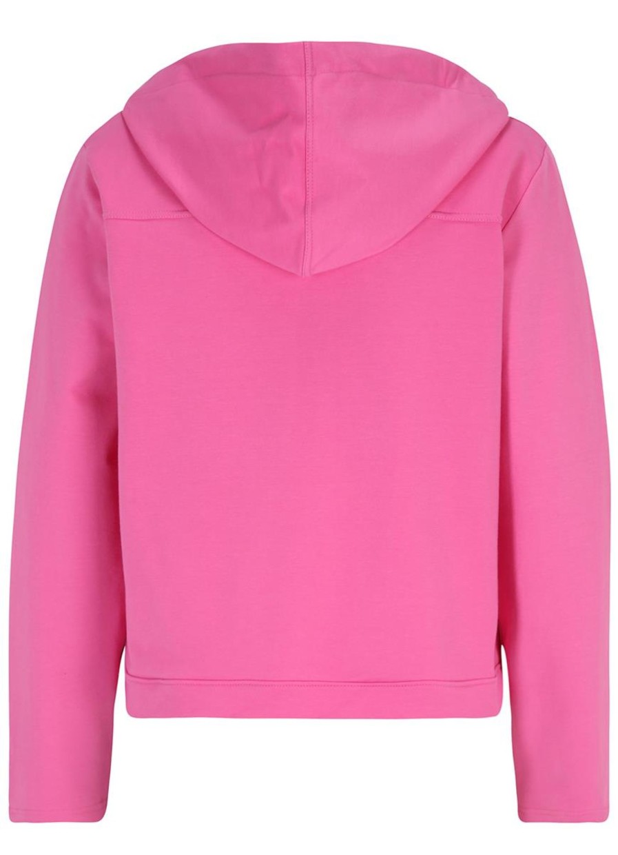 Grote Maten Mode Doris Streich | Doris Streich Sweatjasje 308142 - 41 Bubblegum