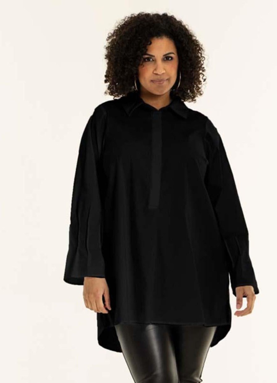 Party Items Studio | Studio Blouse Poula S236866 - Black