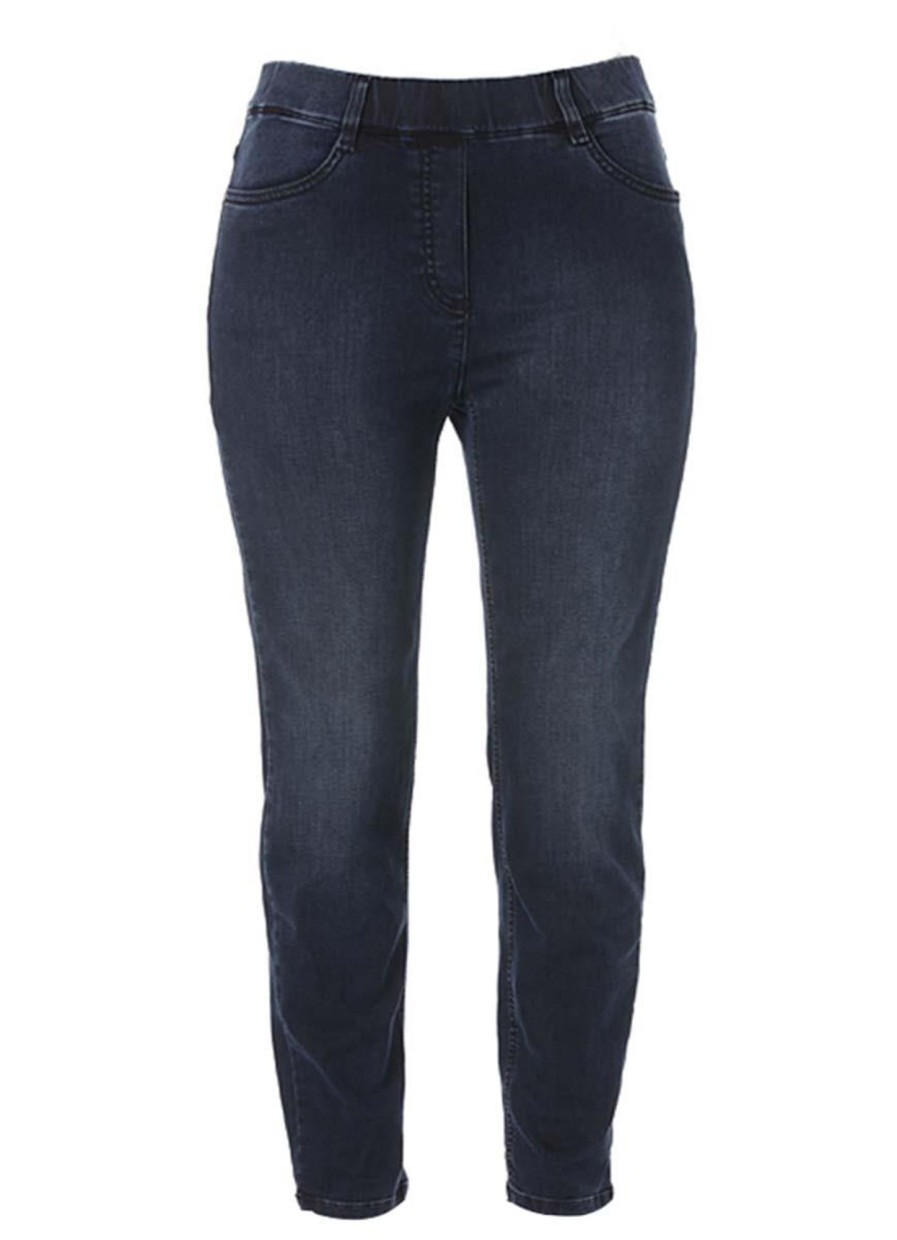 Grote Maten Mode Stark | Stark Broek Janna 4866-79 Blue Denim