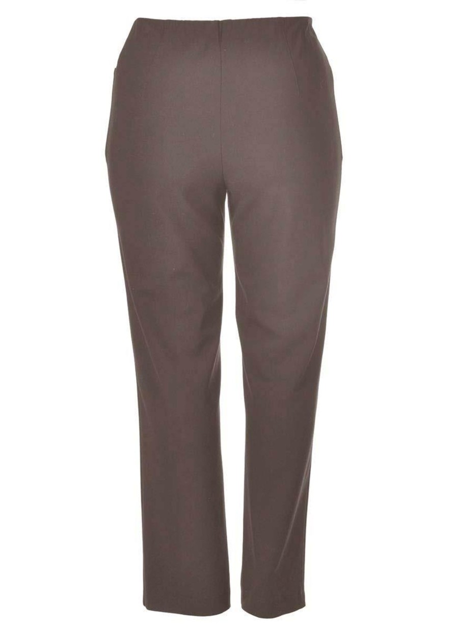 Grote Maten Mode Deze kwaliteit | Mona Lisa Pantalon Jenny 149-08 Bruin