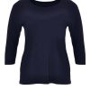 Grote Maten Mode Yoek | Yoek Basic Relaxed Fit B4510 Marine. Grote Maten Mode Online.