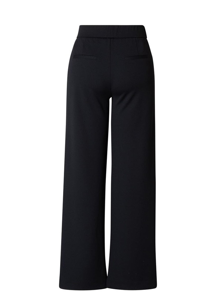 Grote Maten Mode Base Level Curvy | Base Level Curvy Pants Arah 031 Dark Blue