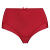 Grote Maten Mode RJ Bodywear | Rj Bodywear Maxi Slip Pure Color 30-023-229 Dark Red