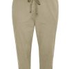 Grote Maten Mode Kaffe Curve | Kaffe Curve Nana Capripants 10580057 - 101239 Classic Sand