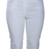 Grote Maten Mode Stark | Stark Capri Janna 44 4464-148 -01 Wit